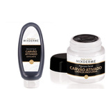  Mascára De Carvão + Sábonete Esfoliante Facial Black Abelha