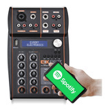 Mesa De Som Automotivo Expert Mxplayer Bluetooth Usb Mixer