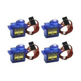  Micro Mini Servo Motor Tower Pro 9g Sg90 - 4 Unidades
