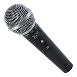 Microfone Mxt M-58 Dinâmico Cardióide E Unidirecional Preto
