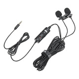 Microfones Boya By-m1dm Condensador Omnidirecional Preto