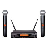 Microfones Sem Fios Kadosh K-412m Dinâmico Cardióide Preto