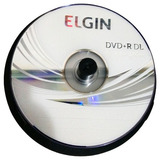  Mídia Dvd+r Dl Gravável 8.5 Gb Elgin (4 Un.)