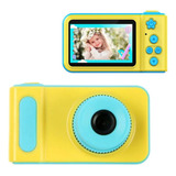   Mini Câmera Infantil Fotos Grava Recarregável + Cartão 8gb