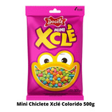 Mini Chiclete X-clé Tutti Frutti Docile - 500g