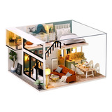 Miniatura Dollhouse Kit Realista Mini