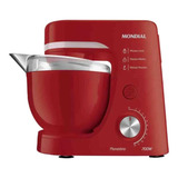  Mondial Batedeira Planetária Bp-03-r 700w 12 Velocidades Cor Vermelho 110v