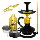 Narguile Triton Zip Completo Barato Anti Chamas Abafador