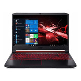 Notebook Gamer Acer Aspire Nitro 5 An515-54 Preta 15.6 , Intel Core I5 9300h 8gb De Ram 1tb Hdd 128gb Ssd, Nvidia Geforce Gtx 1650 60 Hz 1920x1080px Windows 10 Home