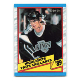  O-pee-chee 325 Wayne Gretzky Los Angeles Kings Hl Cartão De