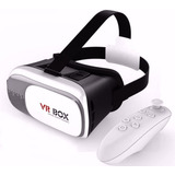  Óculos 3d Realidade Virtual Vr Box + Controle Bluetooth 