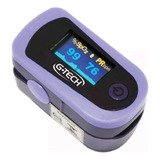  Oxímetro De Pulso Para Dedo G-tech Oxiolcm Roxo