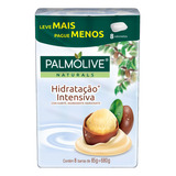  Palmolive Naturals Hidratação Intensiva Kit Sabonete Em Barra Com 8 Unidades De 85g