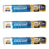  Papel Assalight Premium 3m Wyda Kit Com 3 Rolos 
