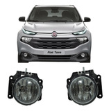  Par Farol Auxiliar Milha Neblina Fiat Toro 16 17 18 19 2020