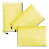  Pasta Documentos Ziper Plástico Malote 23x33cm Kit Com 3