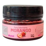  Pasta Saborizante Concentrada Mago 90g Sabor Morango