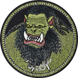  Patch Bordado Monstro Ogro Para | Distintivo De Criatura De