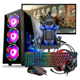  Pc Game Completo I5 Ssd 240gb +monitor + Kit Gamer+ Cadeira
