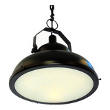  Pendente Industrial Retro 33cm Diâmetro Difusor 1,70m 