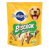 Petisco Para Cães Adultos Pedigree Biscrok Multi Pouch 500g