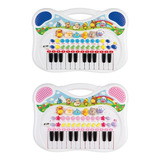  Piano Teclado Musical Animal Infantil Sons Eletrônicos 