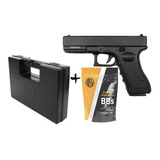  Pistola Airsoft Glock Gk-v20 Fullmetal + Bbs + Mala Rossi