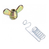 Porca Borb. + Mola Regulagem Cabo Freio Mini Buggy Fapinha