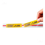 Precificador Porta Etiquetas Gondola 1 Metro X 3,5 Cm 75 Un