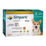 Promoção Simparic 40mg 10 A 20kg C/3 Comprimidos