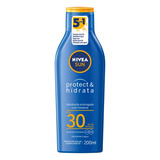 Protetor Solar Nivea Sun Protect & Hidrata Fps30 200 Ml