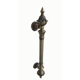 Puxador Duplo Porta Vidro Madeira Df 987 Italy Line 40cm