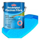  Recubriplast Tinta Piscina De Fibra 3,6l Azul Sinteplast