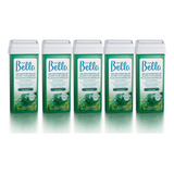 Refil Roll On Depil Bella Algas Com Menta 100g 5 Unidades