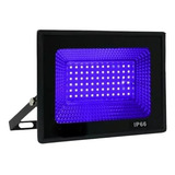  Refletor Fluorescente 200w Luz Negra Efeito Neon Bivolt 