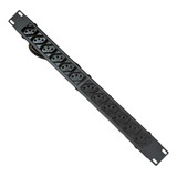  Régua Filtro De Linha 19 1u'' Rack 12 Tomadas Extensão 10a