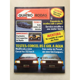  Revista Quatro Rodas 294 Uno Chevette Gol Corcel 1985 R935