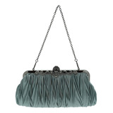 Ro Rox Lottie Bolsa Clutch Vintage Bolsa Plissada Antigo Sn