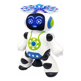 Robô Brinquedo Dança Gira 360