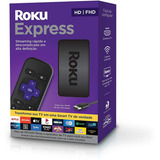 Roku Express Streaming Player Full Hd Controle Remoto Hdmi