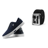 Sapatenis Masculino Polo Joy + Cinto