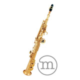 Saxofone Milano Soprano Reto Bb Sib Custom Laqueado . Loja !