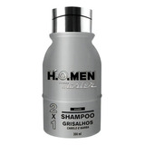  Shampoo Grisalhos 2x1 H.o.men Master Cabelo E Barba