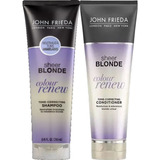 Shampoo John Frieda Sheer Blonde Color Renew Pack C/2