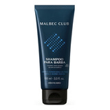  Shampoo Para Barba Malbec Club 100ml O Boticário