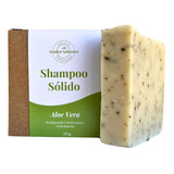  Shampoo Sólido De Aloe Vera Anti Queda Hidratante Natural 