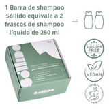  Shampoo Vegano Barra Sóllido 80g Cabelos Mistos E Oleosos
