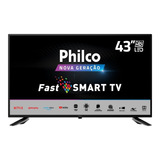 Smart Tv Philco 43e10n5f Led Full Hd 43 C/ Mídia Cast