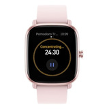 Smartwatch Amazfit Fashion Gts 2 Mini 1.55 Caixa De Liga De Alumínio Pulseira Flamingo Pink De Silicone A2018