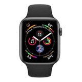 Smartwatch Iwo Iwo Lite Iwo 8 Lite Series 4 1.54 Caixa Black Pulseira Black W34